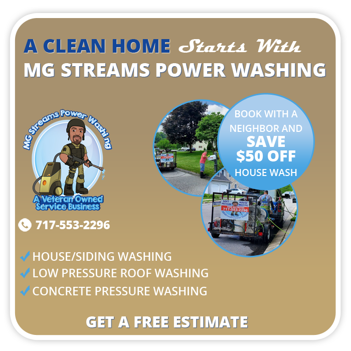 special MG Streams Power Washing